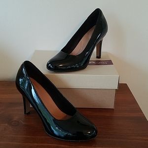 Clark's Patent High Heel Shoes
